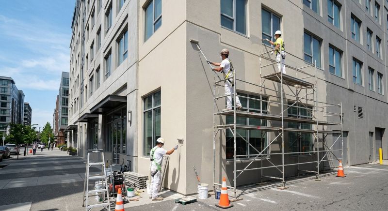 Commercial Concrete Painting in Loveland, CO