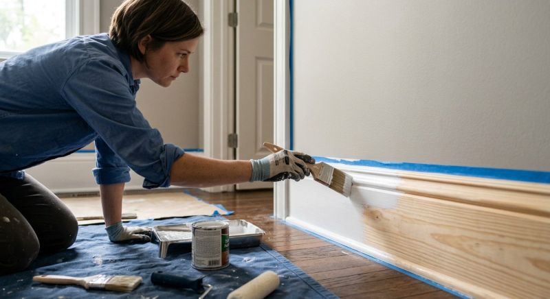 Baseboards Painting in Waco, TX