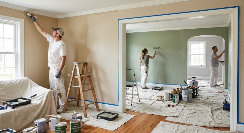 Building Interior Painting in Waco, TX