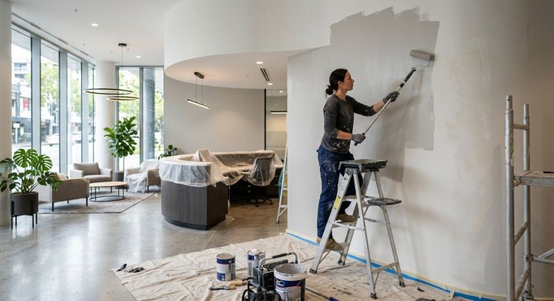 Business Floor Painting in Boulder, CO
