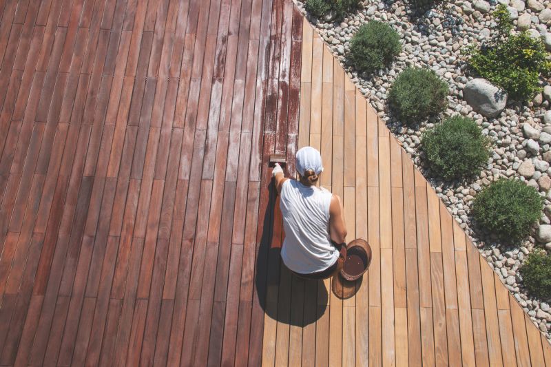 Cedar Deck Staining in Waco, TX