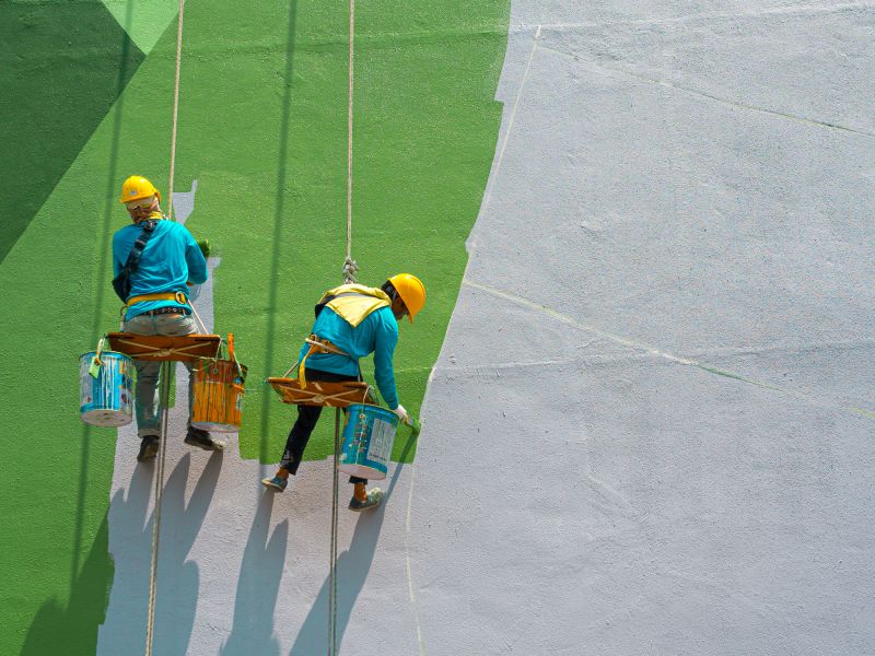 Outdoor Commercial Painting in Loveland, CO
